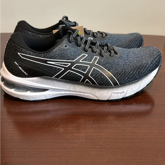 Asics Black and Gray Athletic Sneakers - Picture 1 of 5